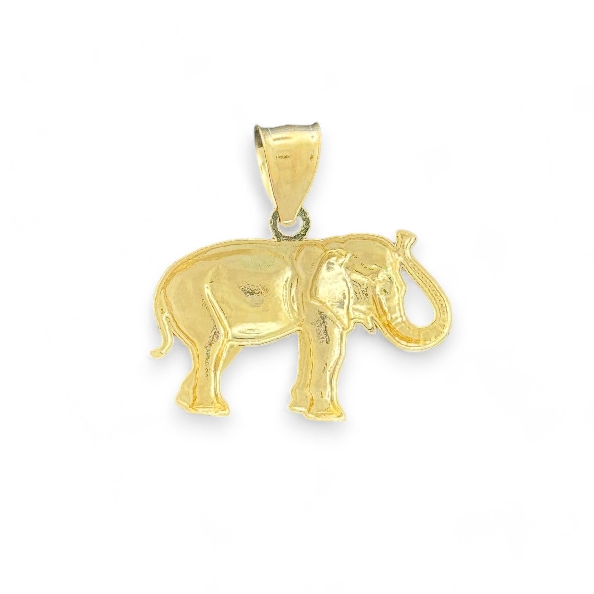 14KT Yellow Gold Small Elephant Pendant