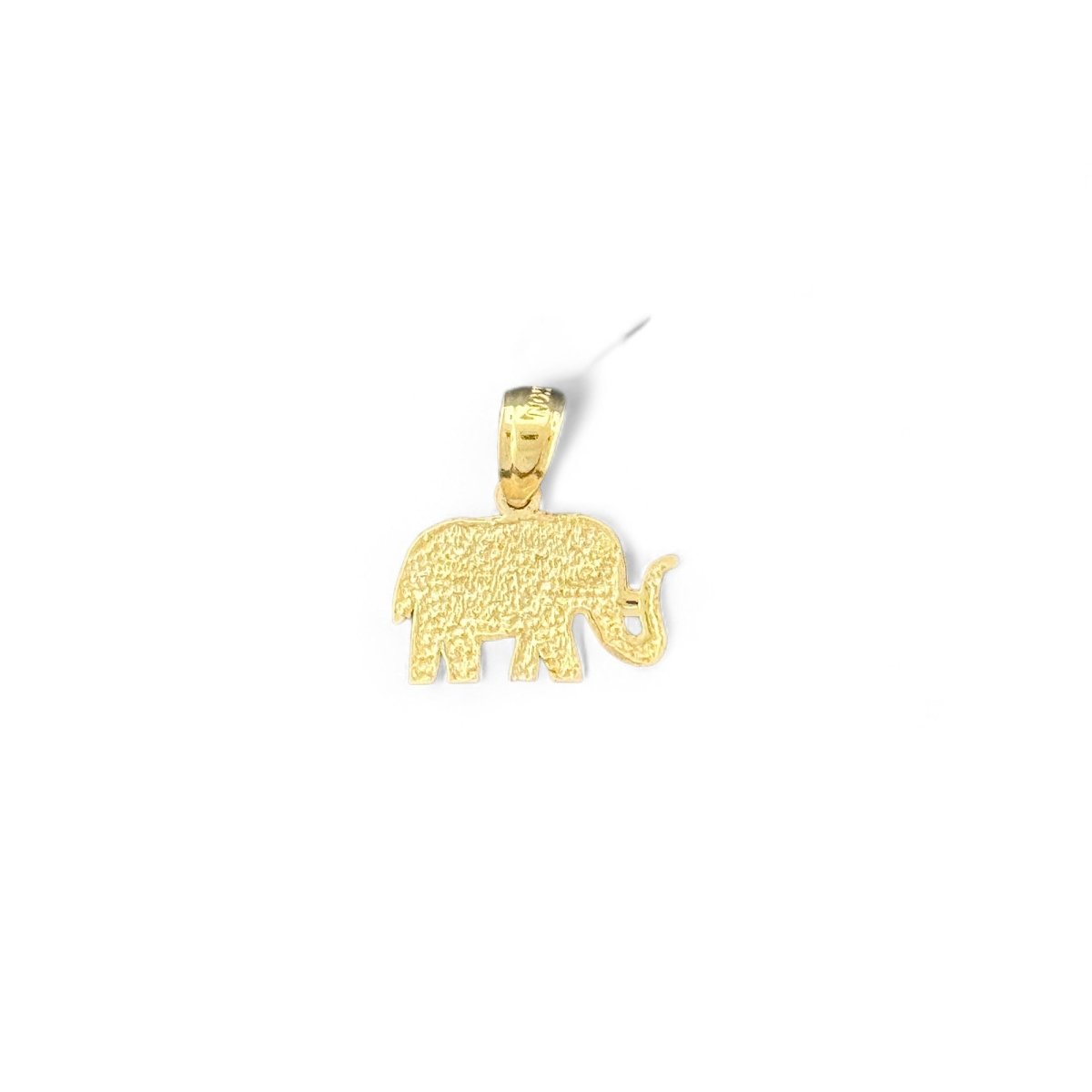 14KT Yellow Gold Very Small Elephant Pendant