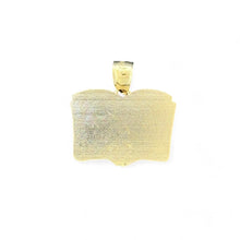 Load image into Gallery viewer, 14KT Tri - Color Gold Mi Bautizo Pendant
