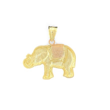 Load image into Gallery viewer, 14KT Tri - Color Gold Small Elephant Pendant
