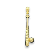 Load image into Gallery viewer, 14KT Yellow Gold Baseball Bat Pendant
