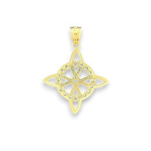 Load image into Gallery viewer, 14KT Yellow Gold Diamond Celtic Knot Pendant
