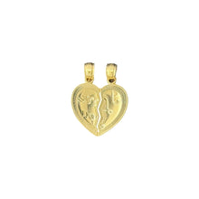 Load image into Gallery viewer, 14KT Yellow Gold &quot;I Love You&quot; Breakable Heart Pendant
