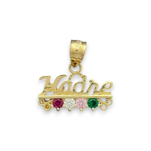 14KT Yellow Gold Madre Pendant