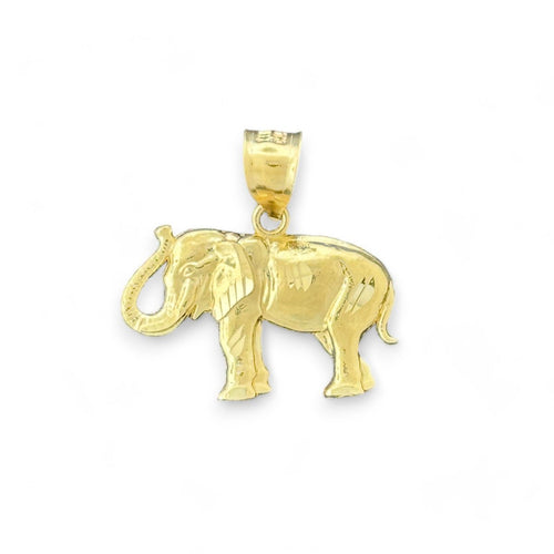 14KT Yellow Gold Small Elephant Pendant