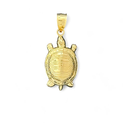 14KT Yellow Gold Small Turtle Pendant