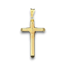 Load image into Gallery viewer, 14KT Yellow Gold Wrapped Cross Pendant
