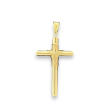 Load image into Gallery viewer, 14KT Yellow Gold Wrapped Cross Pendant
