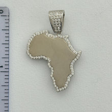 Load image into Gallery viewer, Sterling Silver CZ Africa Pendent
