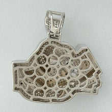 Load image into Gallery viewer, Sterling Silver CZ Money in Hand Pendent
