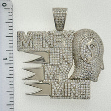 Load image into Gallery viewer, Sterling Silver CZ Money In My Mind Pendent
