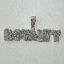 Load image into Gallery viewer, Sterling Silver CZ ROYALTY Pendent
