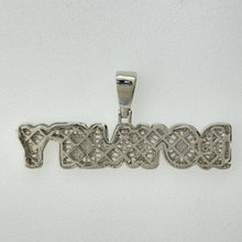 Load image into Gallery viewer, Sterling Silver CZ ROYALTY Pendent
