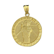 Load image into Gallery viewer, 10KT Gold St. Jude Thaddeus Pendant - 2.89g
