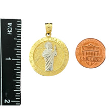 Load image into Gallery viewer, 10KT Gold St. Jude Thaddeus Pendant - 2.89g
