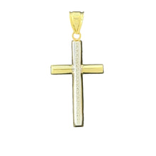 Load image into Gallery viewer, 10KT Gold Cross Pendant - 1.6g
