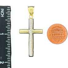 Load image into Gallery viewer, 10KT Gold Cross Pendant - 1.6g
