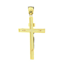 Load image into Gallery viewer, 10KT Gold Crucifix Pendant with INRI Inscription - 5.35g
