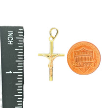 Load image into Gallery viewer, 10KT Gold Crucifix Pendant - 1.13g
