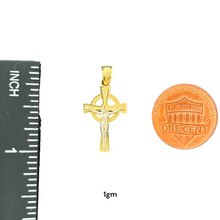 Load image into Gallery viewer, 10KT Gold Crucifix Pendants - 1.31g and 1g
