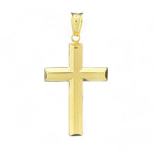 Load image into Gallery viewer, 10KT Yellow Gold Polished Cross Pendant
