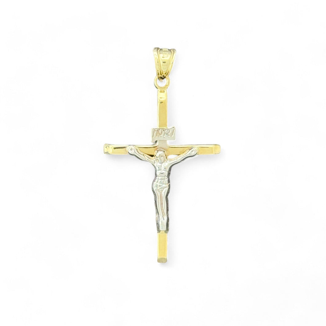 10KT Yellow Gold Crucifix Pendant