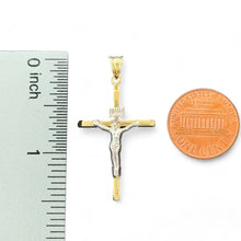 Load image into Gallery viewer, 10KT Yellow Gold Crucifix Pendant
