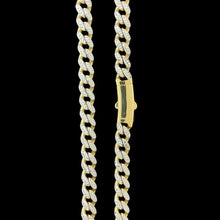 Load image into Gallery viewer, 10KT Gold Monaco Cuban Pave Necklaces
