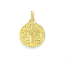 Load image into Gallery viewer, 10KT Yellow Gold Saint Benedict Medal Pendant
