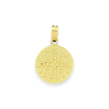 Load image into Gallery viewer, 10KT Yellow Gold Saint Benedict Medal Pendant
