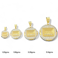 Load image into Gallery viewer, 10KT Two Tone Gold Kaaba Pendant
