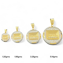 Load image into Gallery viewer, 10KT Two Tone Gold Kaaba Pendant
