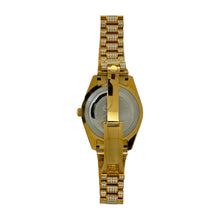 Load image into Gallery viewer, Captain Bling Men&#39;s Gold Stainless Steel | Busted Iced Out Watch | CNC setting
