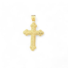 Load image into Gallery viewer, 10KT Yellow Gold Ornate Cross Pendant
