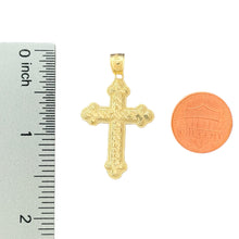 Load image into Gallery viewer, 10KT Yellow Gold Ornate Cross Pendant
