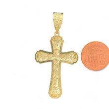 Load image into Gallery viewer, 10KT Yellow Gold Bold Cross Pendant
