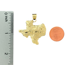 Load image into Gallery viewer, 10KT Yellow Gold Texas State Pendant 5.19g
