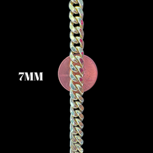 Load image into Gallery viewer, 14KT Miami Cuban Necklace - 7mm, Premium Quality, Box Lock, Diamond-Cut
