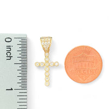 Load image into Gallery viewer, 10KT Gold Small Cross Pendant
