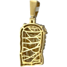 Load image into Gallery viewer, 10KT Gold Men&#39;s Jesus Pendant with Genuine SI Diamonds
