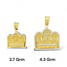 Load image into Gallery viewer, 10KT Two Tone Gold Last Supper Pendant
