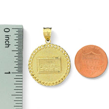 Load image into Gallery viewer, 10KT Gold Last Supper Medallion Pendant - 4.1 Grm
