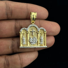 Load image into Gallery viewer, 10KT Two Tone Gold Virgin Marry &amp; Jesus Pendant - 2.5 Grm
