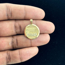 Load image into Gallery viewer, 10KT Gold Last Supper Medallion Pendant - 1.8 Grm
