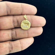 Load image into Gallery viewer, 10KT Gold Last Supper Medallion Pendant - 1.1 Grm
