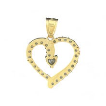 Load image into Gallery viewer, 10KT Heart Gold Pendant - 3.55Grm
