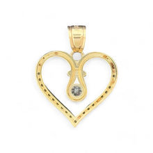 Load image into Gallery viewer, 10KT Heart Gold Pendant - 3.54Grm
