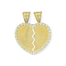 Load image into Gallery viewer, 10KT Breakable Heart Gold Pendant - 2.9Grm
