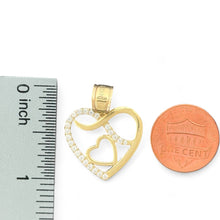 Load image into Gallery viewer, 10kt Gold Heart Pendant with Infinity Symbol - 2.48 Grm
