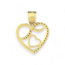 Load image into Gallery viewer, 10kt Gold Heart Pendant with Infinity Symbol - 2.48 Grm
